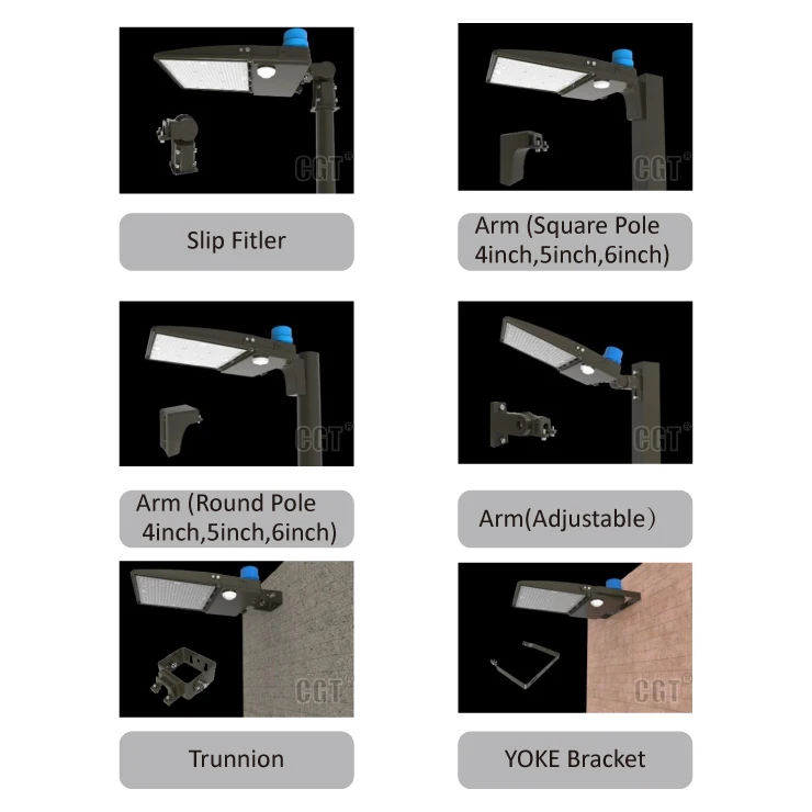 2020 США CA Стандартный наружный 75 Вт 100 Вт 150 Вт 200 Вт светодиодные парковочные места для теннисной корты, бокса для обуви, освещение площади