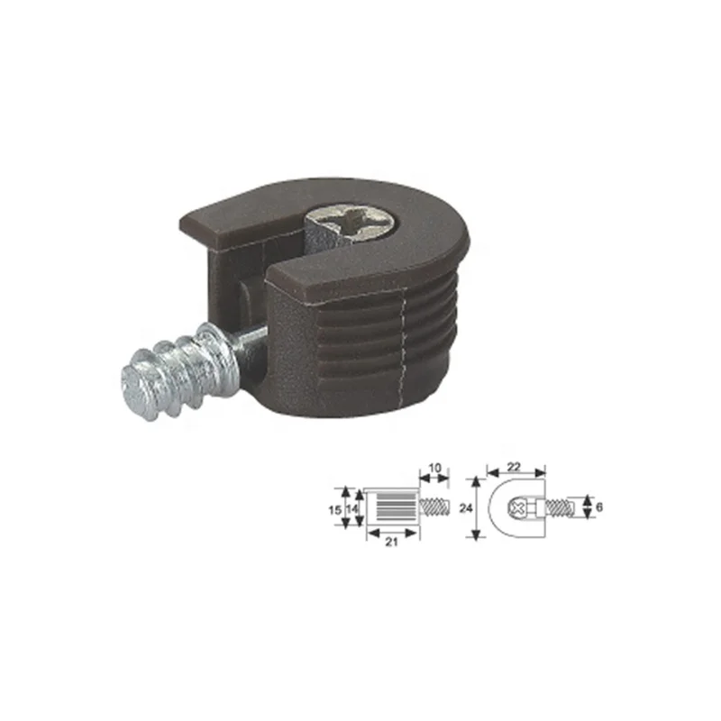 Wooden Cabinet Invisible Plastic Shelf Support Brackets