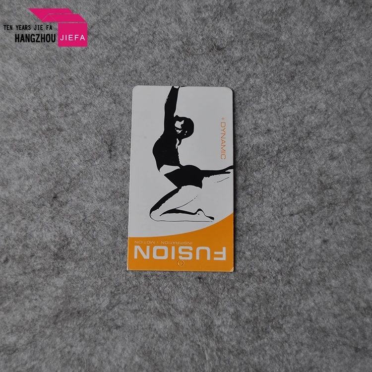 Packaging label label customized printing double-sided color clothing jeans logo casual paper bag label