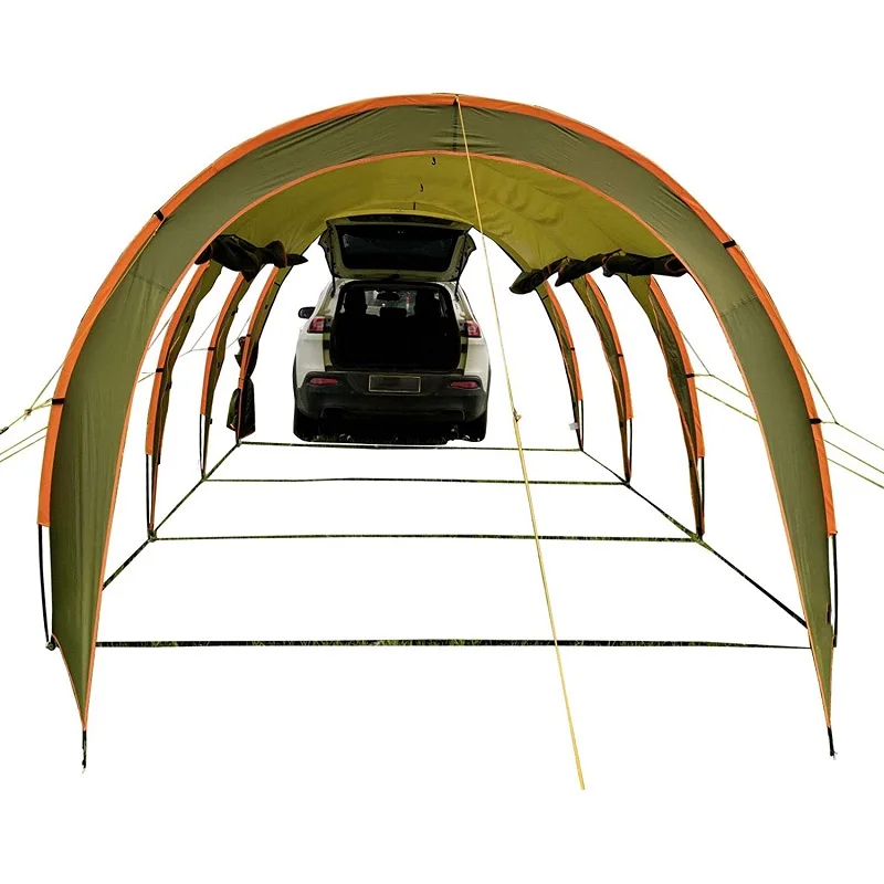 Factory Direct Car Camping Shade Awning Canopy Entertainment Tunnel Tent For Sun Shelter