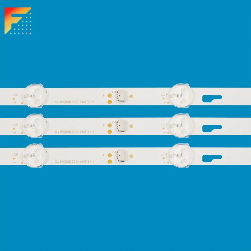 Wholesale Price 43 Inch TV Backlight LED Strip JL.D43081330-140FS-M LED TV Bar For 43 Inch 43S425 L43S645VTE L43E9600 T43D18SFS