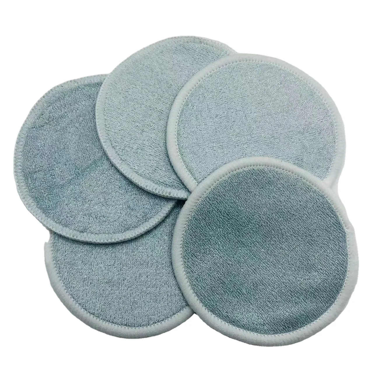 Reusable bamboo cotton makeup remover pads allow for customizable hot selling products