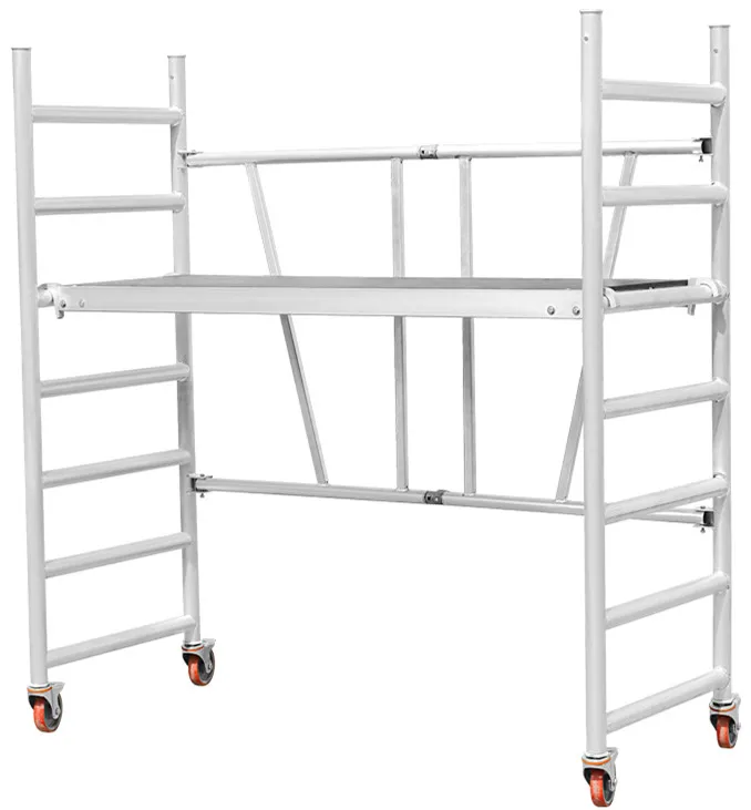 Portable Aluminium Scaffold Frame with Platform Building Tool for Home Project GS Certificate