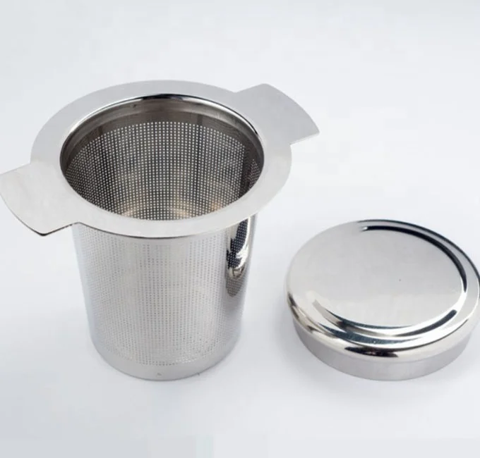 High Quality Portable Collapsible Stainless Steel Mesh Tea Infuser Strainer Filter