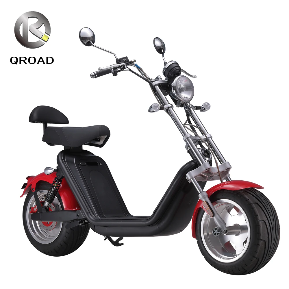 
2020 New 20Ah Electric Citycoco Scooter With Customized Pattern Mudguard Logo Motorcycle Scooter 