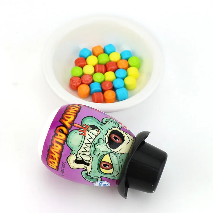 Halloween Zombie with Hat bottle toy  candy