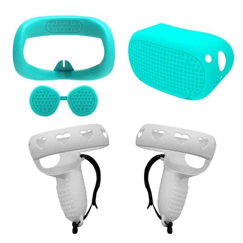 Силиконовая Защитная крышка HOXC, ручной контроллер, съемная крышка для лица, предотвращает утечку света, пыленепроницаемый, моющийся