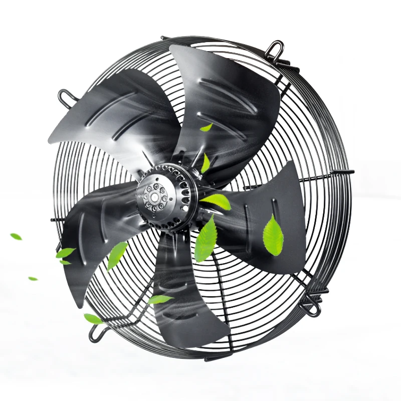 Best quality 200 250 300 350 400 450 500 550 630 mm Axial Fan Motors For Condensing Unit Axial AC Cooling Fan