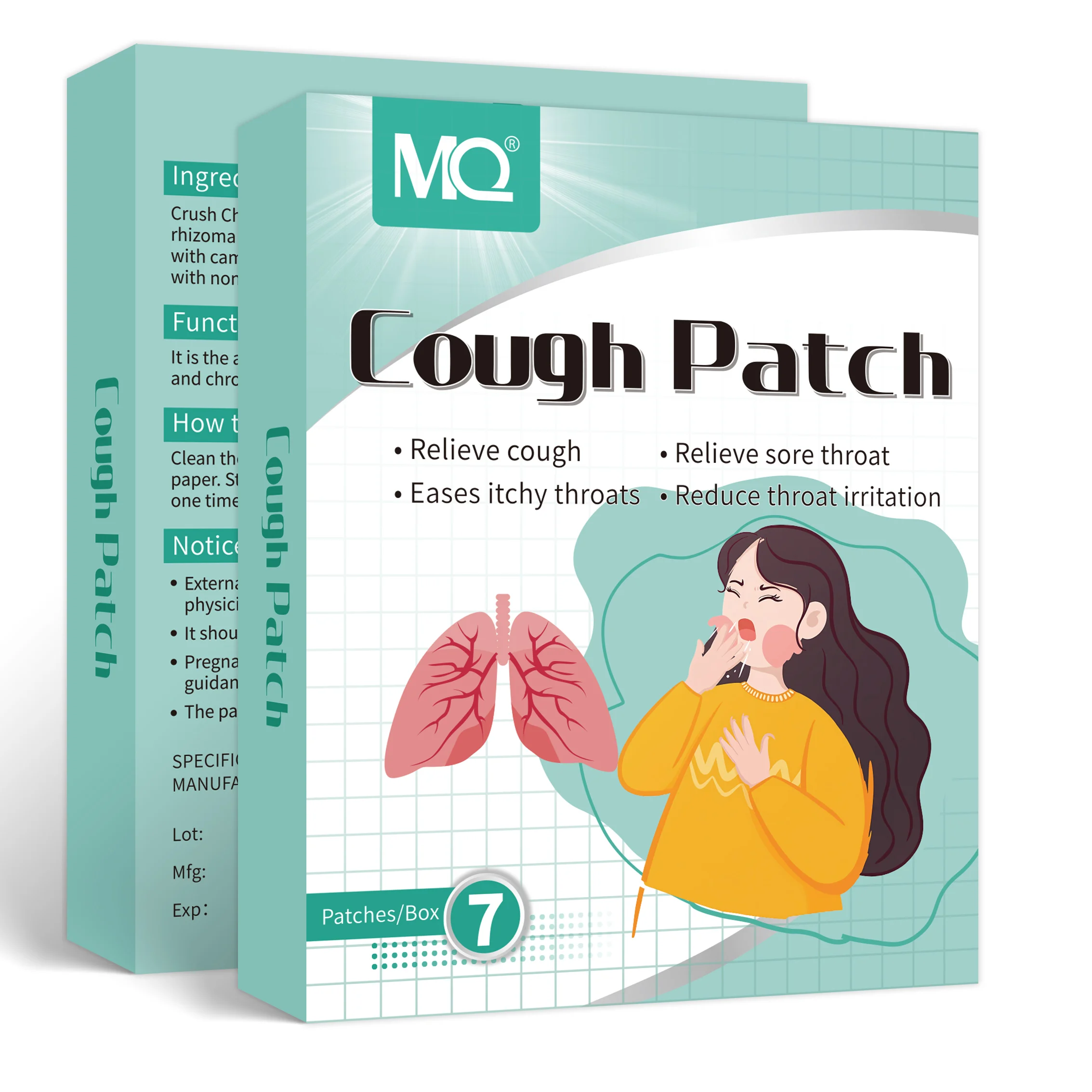 New Release Product 2025 OEM Nature Herbs Cough Drops Adults Plaster
