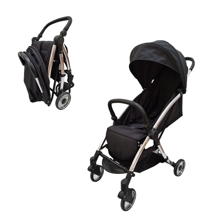 One-hand Baby Stroller Pushchair Buggy Lightweight Travel Foldable Baby Prams For Plane High View Baby Trolley