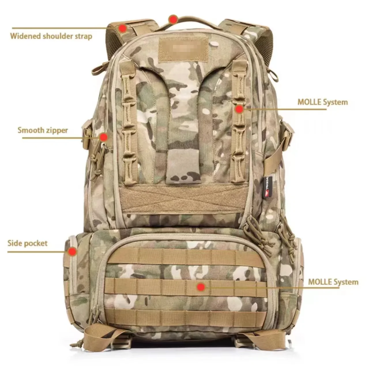 37 years factory 1000d  nylon Bag Camouflage Hunting Backpack