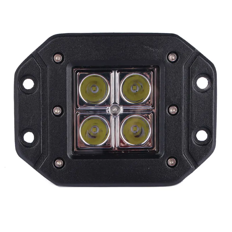4 Inch Car Working Driving Combination Light 12V High Efficiency Cooling Aluminum Housing LED Work Lights For Off-Road Vehicles