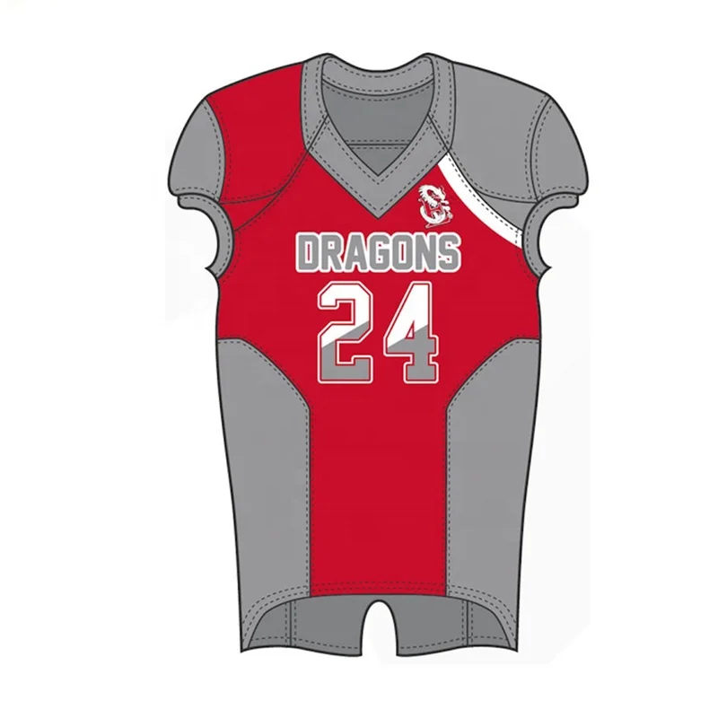 Новый стиль сублимационная пользовательская Американская Футбольная форма