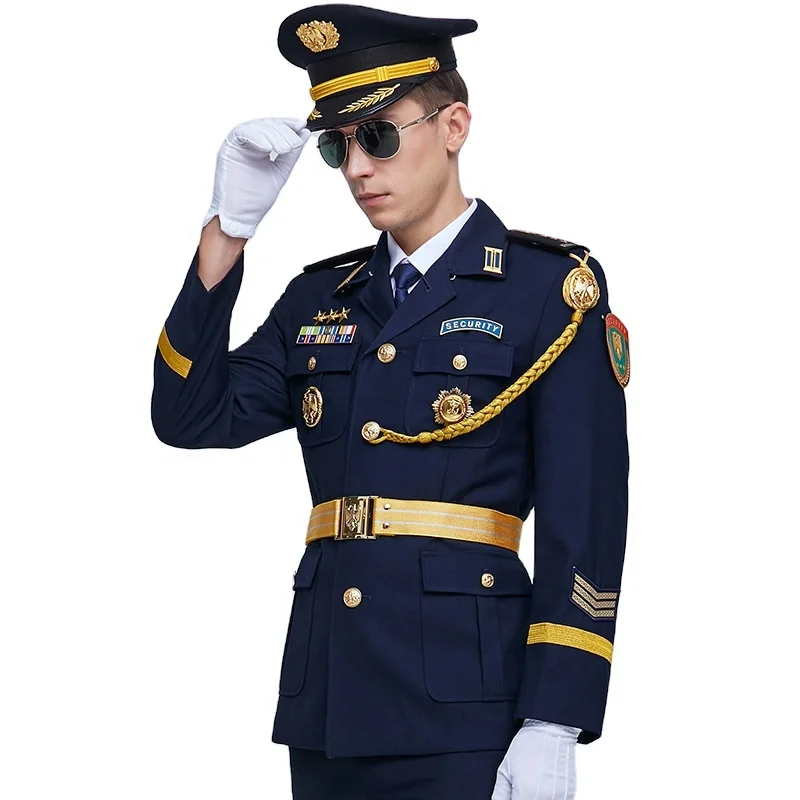 Униформа Офицера Безопасности нового дизайна с аксессуарами, униформа охранника