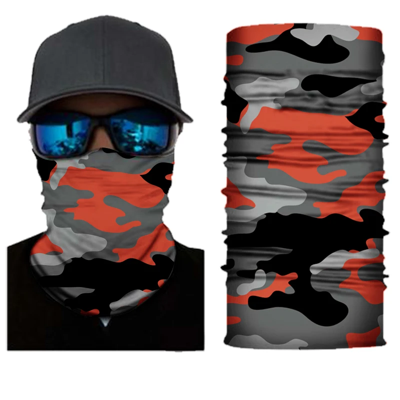
Promotional Cheap Popular 100% Polyester Seamless Tube Neck Gaiter Magic Tubular Bandana 