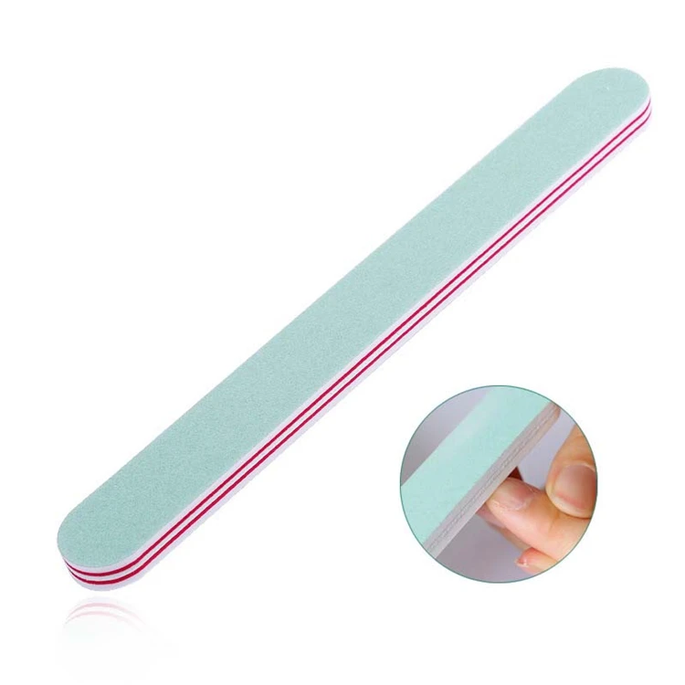 
hot selling new fashion double-sided polishing strip customization nail buffer file 