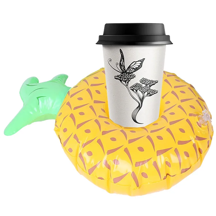 inflatable drink cup floating holder