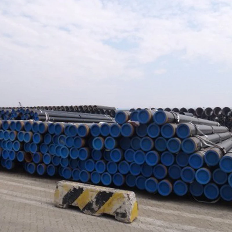 Черная живопись API 5L ASTM A106 Gr. B 24-дюймовая бесшовная стальная труба горячекатаная для промышленного строительства