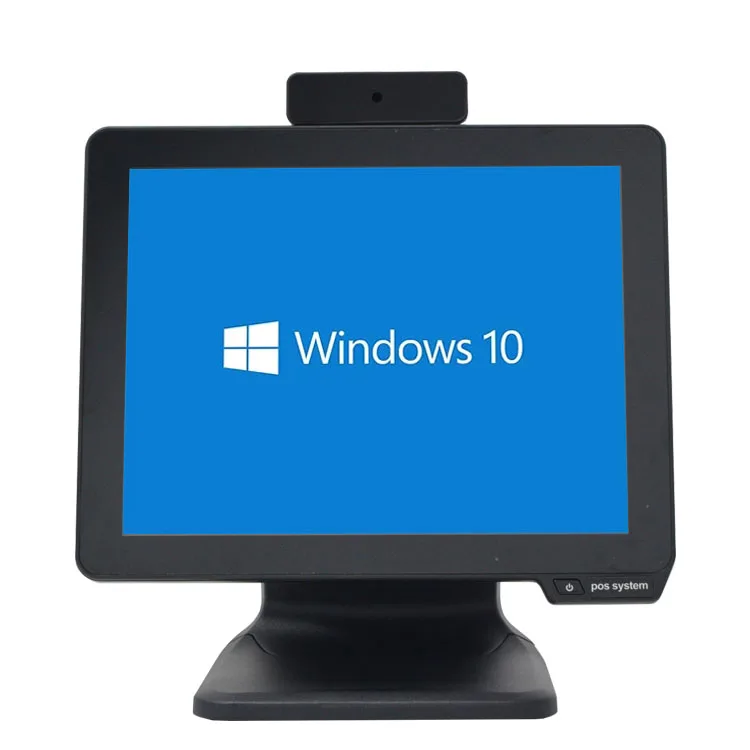 Aluminum windows 15Inch point of sale system pos with camera