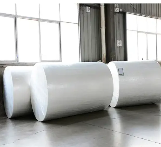 China Factory Hygienic Facial Tissue Mother Jumbo Roll Virgin Pulp Facial Paper Parent Big Roll