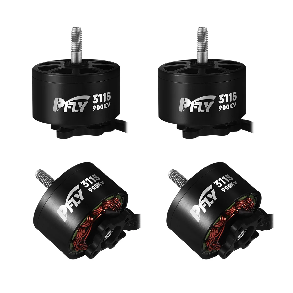 PFLY-3115 бесщеточный двигатель 900KV /1050kv /1150Kv для дрона FPV RC Multirotor X-Class emax eco ii 2807 1300kv