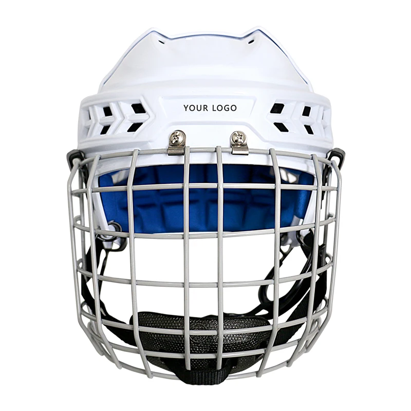 OEM ice hockey inline hockey helmet Add your logo to the helmet Includes mask custom colors