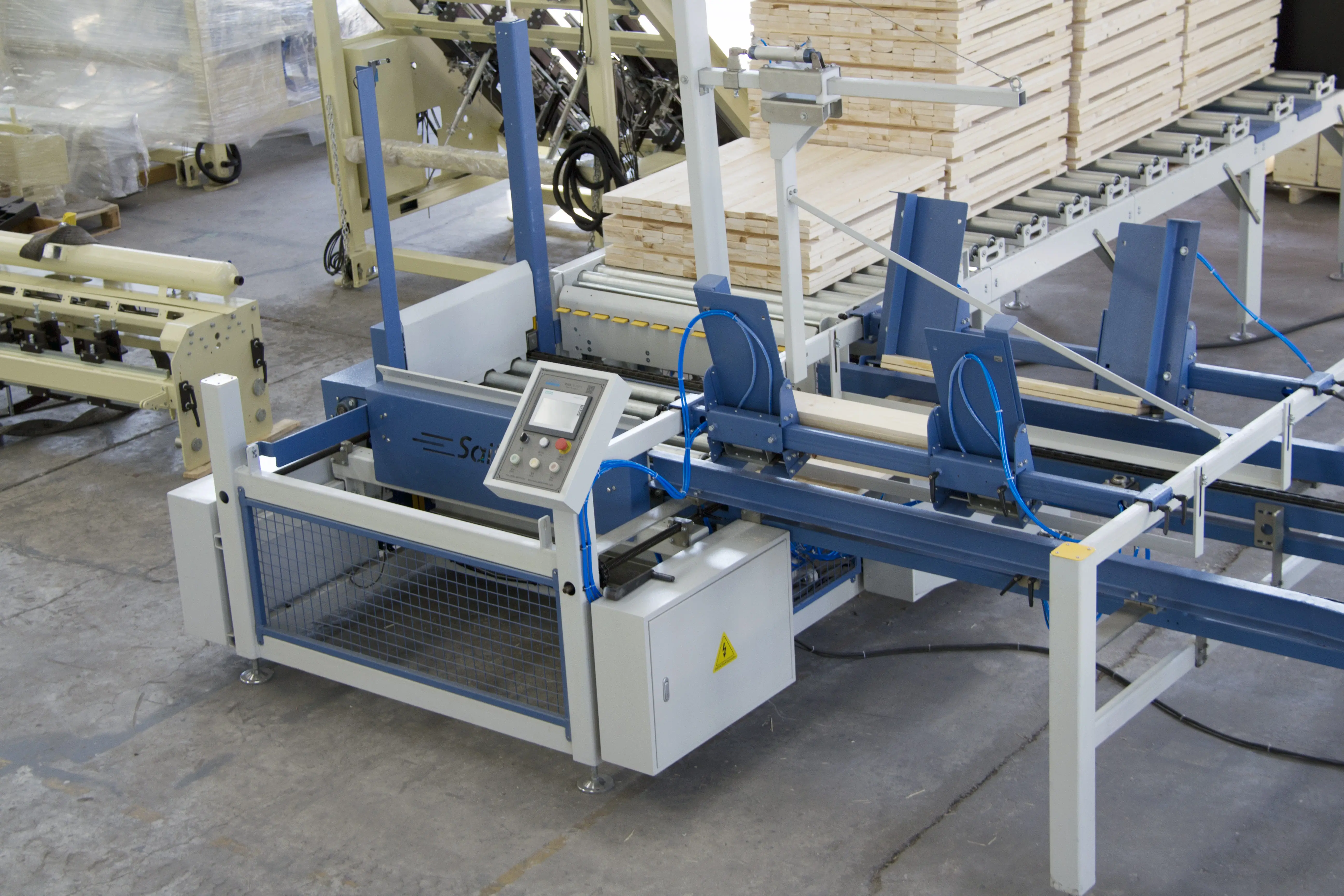 Saifan SF8010 Automatic Wood Timber Stacker Machine