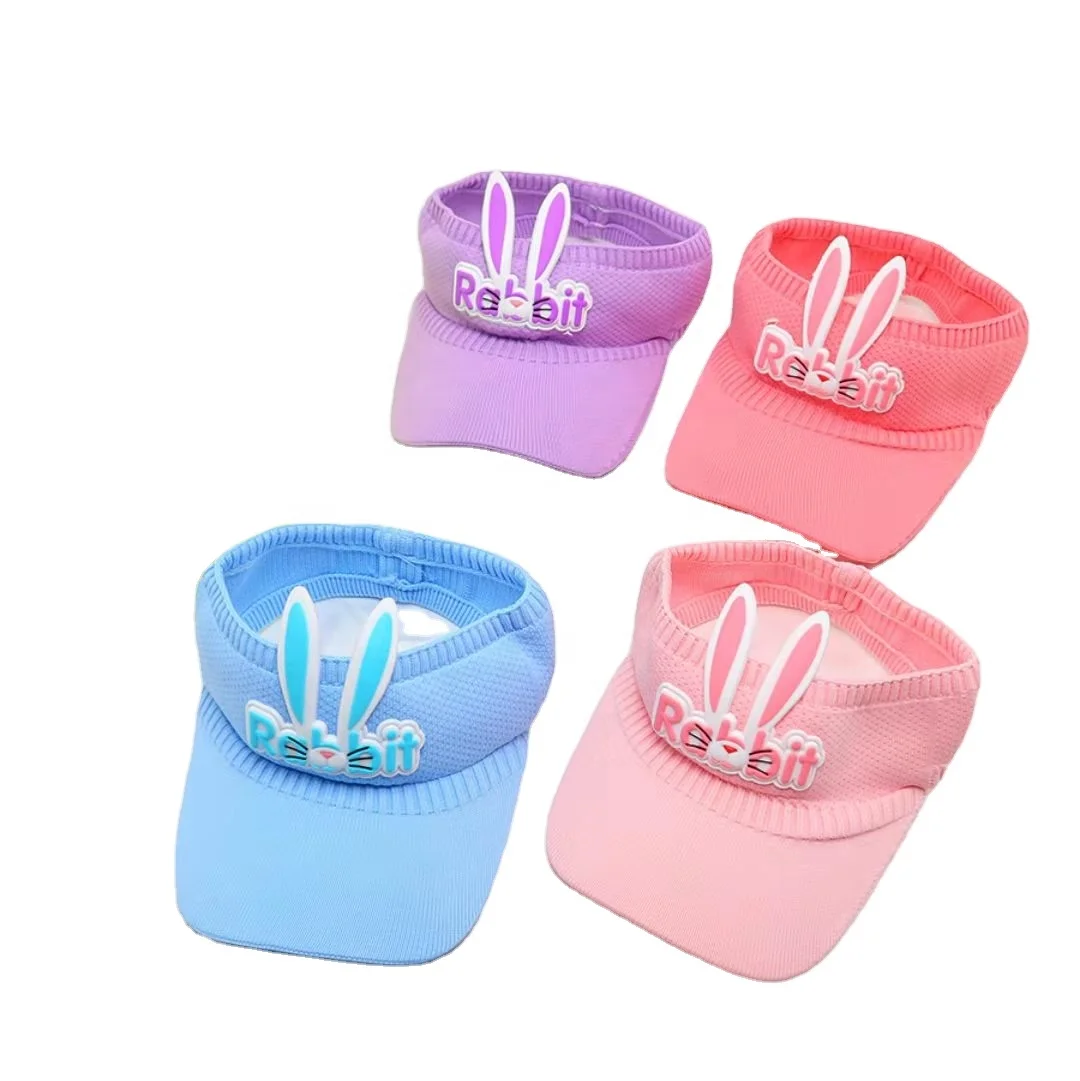 Children girls out door travel straw hat cute hat sunhat for baby unisex kids visor hat