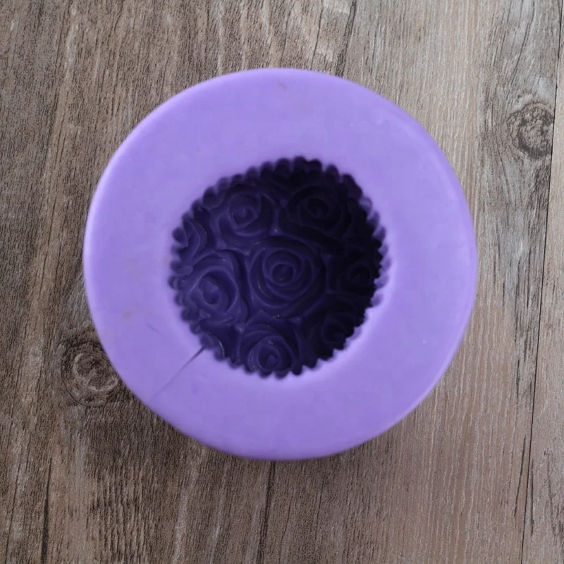 A Bouquet Of Roses 3D Silicone Molds for Soap Candle Making