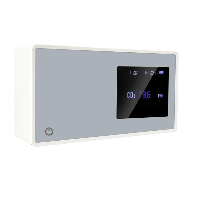 
Custom Logo meter detector de gas y co2 con sonda carbon dioxide for living room 