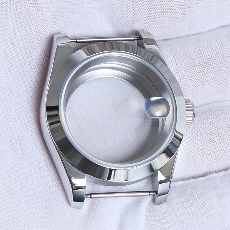 NH35 Watch Accessories 36mm/39mm Watch Case Stainless Steel For Seiko NH35 NH38 NH36 Movement 28.5mm Dial Parts