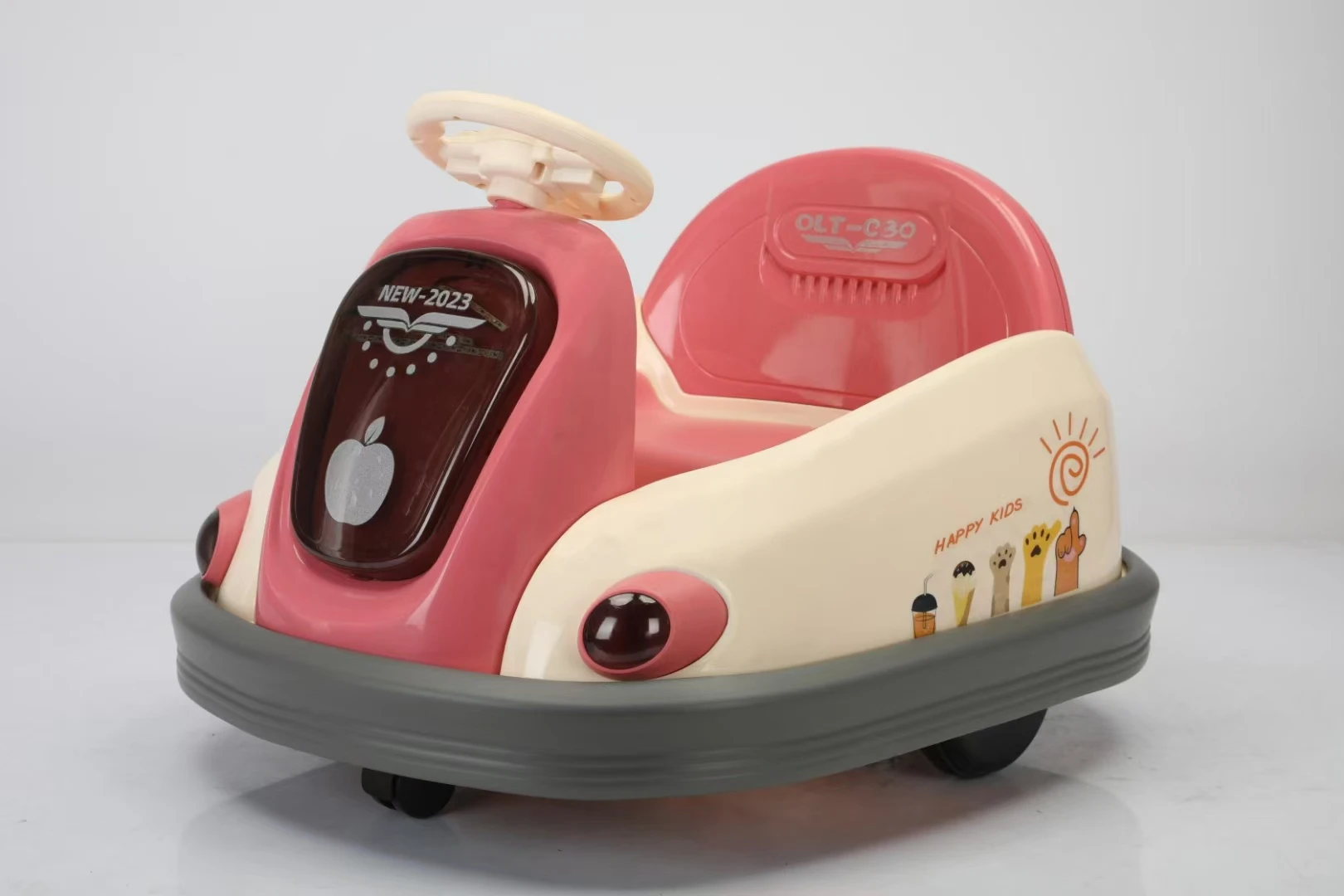 Mini tractor children building mini construction theme amusement equipment tractor go-kart bumper car