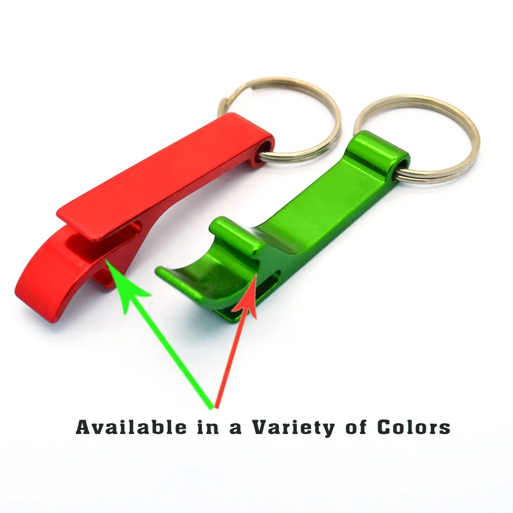 Professional Manufacturer Custom Keychain Bottle Opener Aluminium Keyholder Custom Key Chain Logo