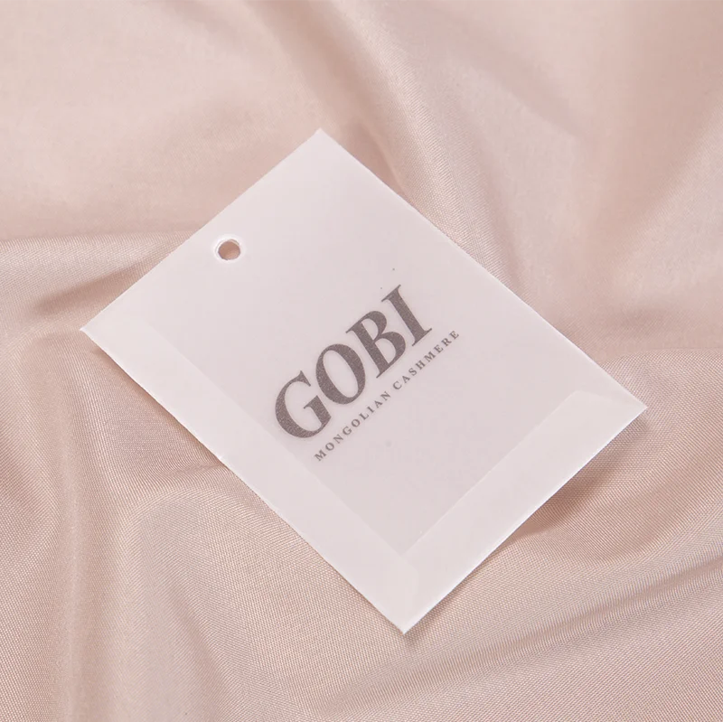 Semi Transparent Custom Logo Glassine Paper Envelope Garment Spare Button Bag