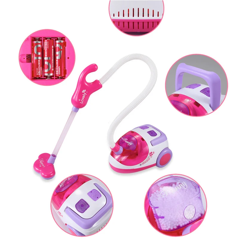 DIY Children cleaning toys Clean Cart Toys Pretend Play preschool Housework Cleaner Sanitary Ware Toys  for children