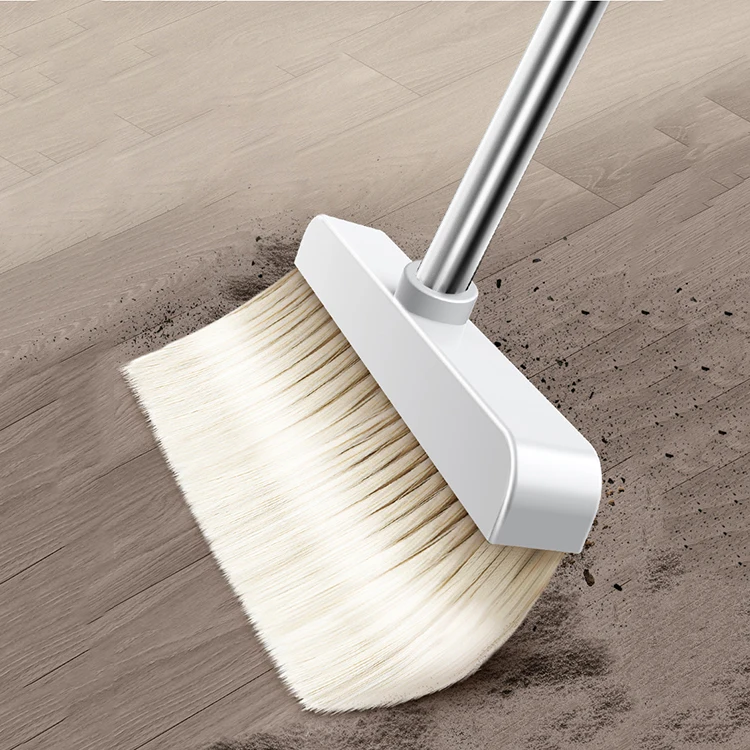 High Quality Custom Combination Rotary Soft Wool Broom Household Folding Magic Broom And Dustpan Set For Home