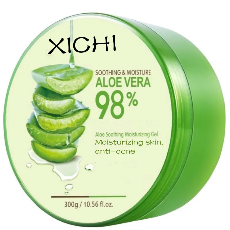 Natural Pure Aloe Vera Gel Comes From Freshly Cut Aloe Vera Plant Soothing Repairing Sunburn Moisturizing Aloe Vera Gel