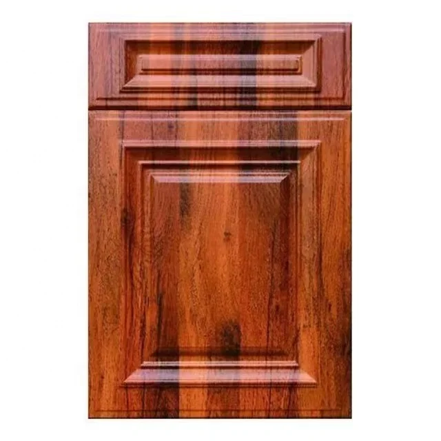 PVC skin Thermofoil MDF kitchen cabinet door
