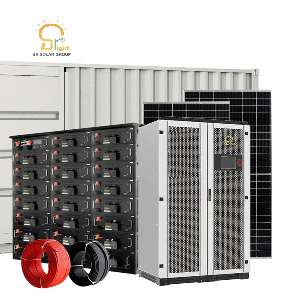 BR solar cooling system Container battery cabinet 1MWh 5MWh 10MWh BESS solar battery house system