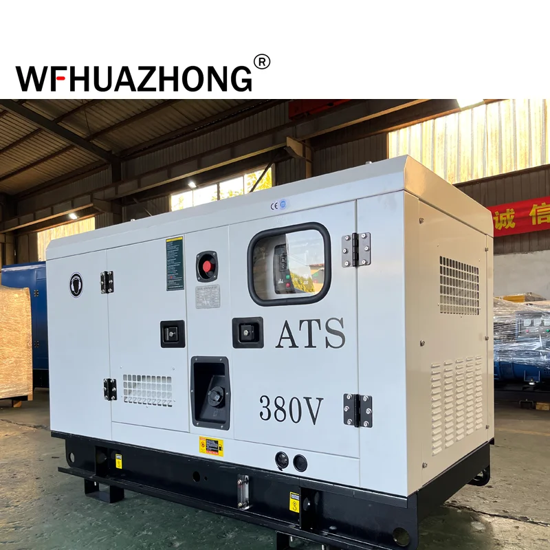 For Germany  low fuel consumption 24kw 30kva small size soundproof generator diesel for home use