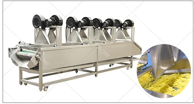 Полностью автоматическая линия по производству картофеля фри/картофеля-чипсов 500 кг/ч