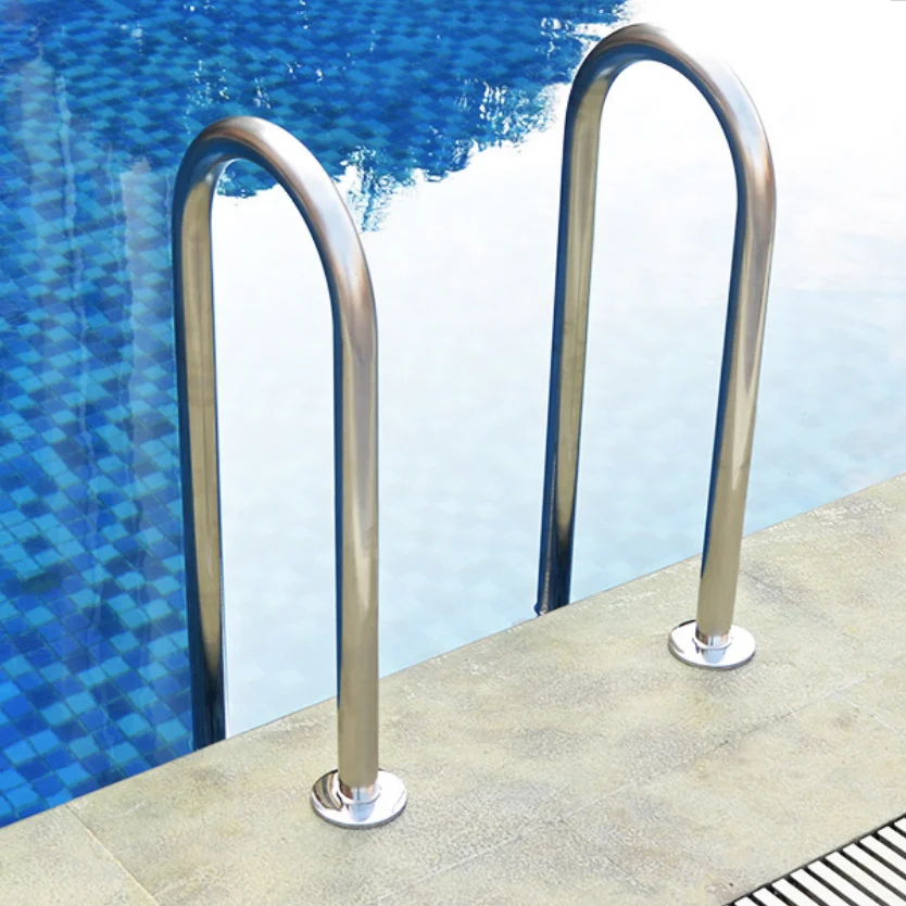 Factory price 3 ladder with ladder stainless steel swimming pool ladder