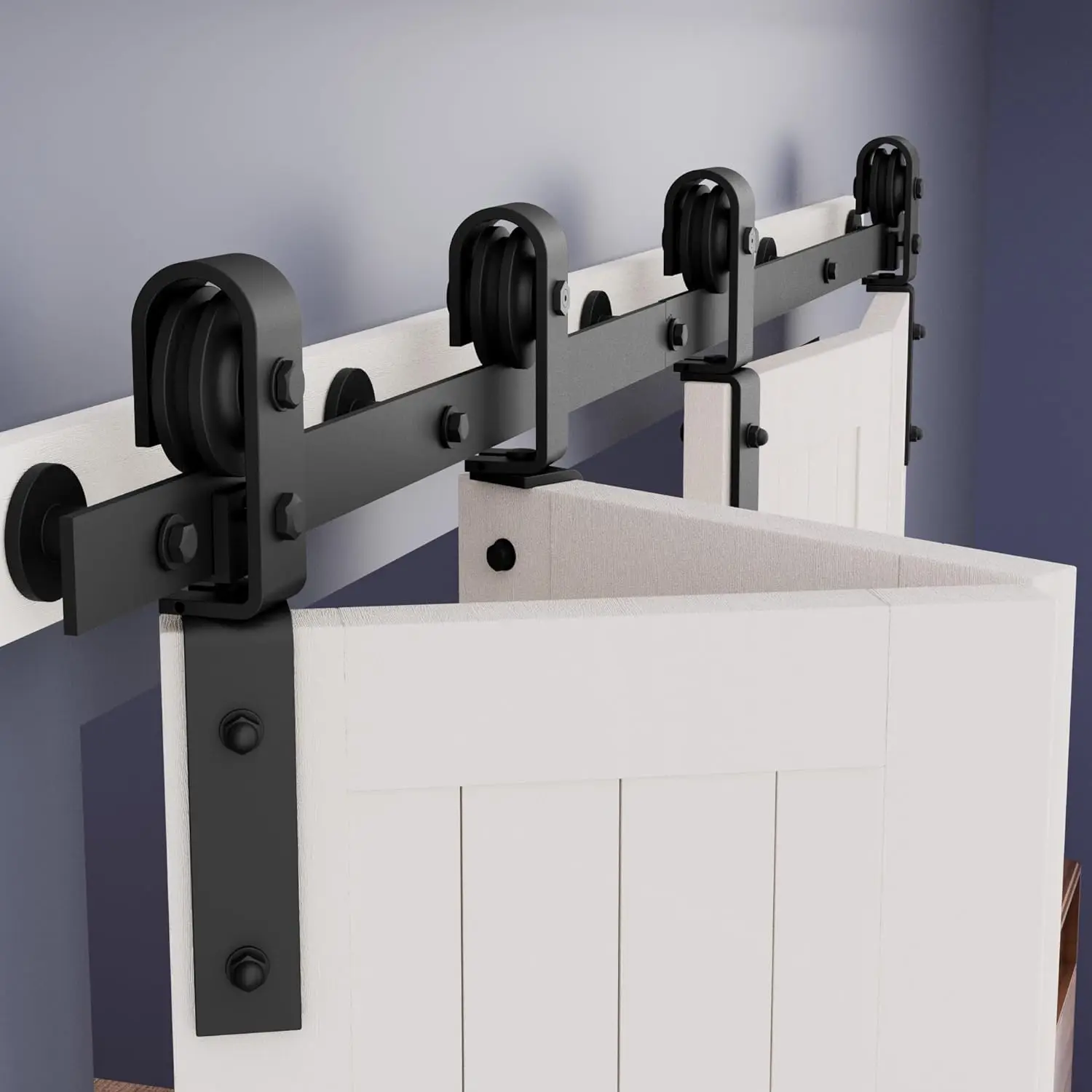 High Quality American Sliding Wooden Barn Door Hardware