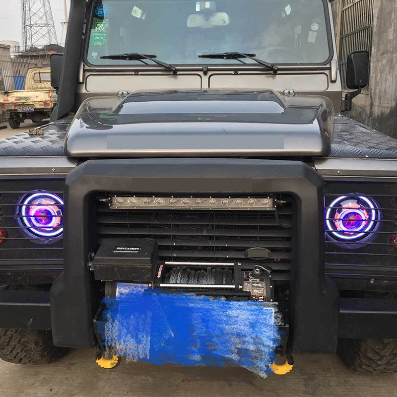 Hood Fender Guard board cover Aluminum Alloy Fit For land rover defender  90 110