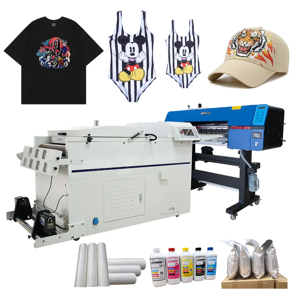 best dtf printer T shirt pet film I3200 dtf machine printer transfers And oven