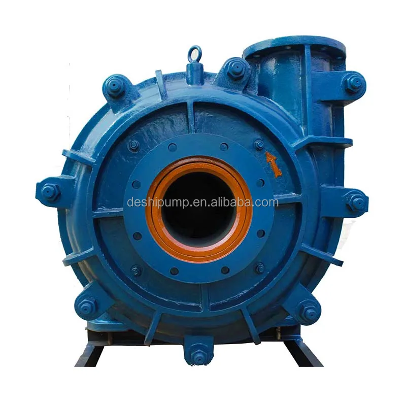 8x6 centrifugal horizontal mine high chrome anti-abrasive DA05 impeller crusher cyclone slurry pump