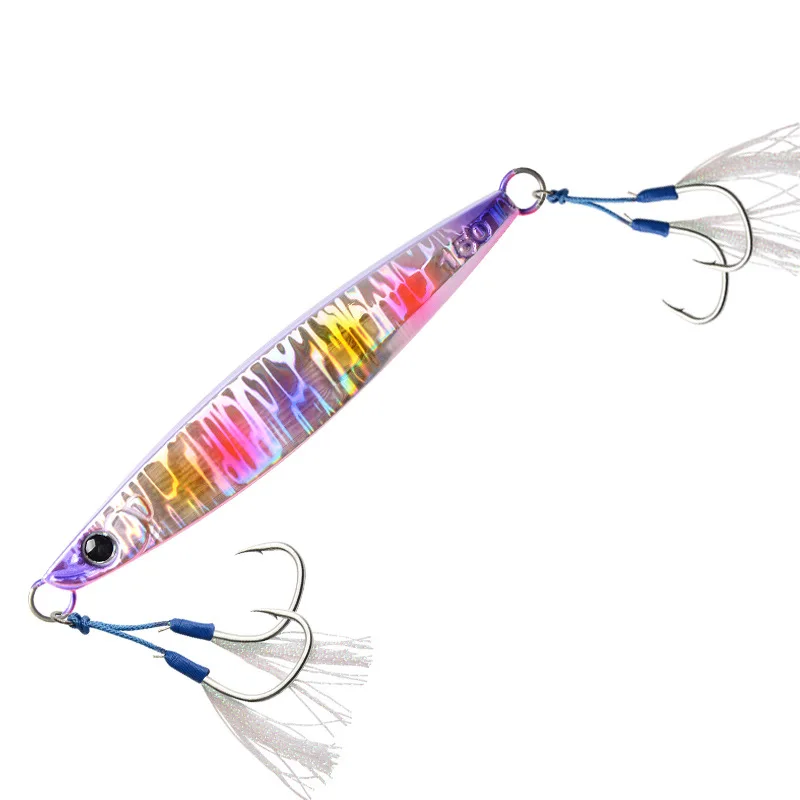 Leurre De Peche Fishing Lure Metal Hard Bait 150g 200g Slow Pitch Jigs Lure Isca Artificial Tuna Bait Vertical Jigging Lures