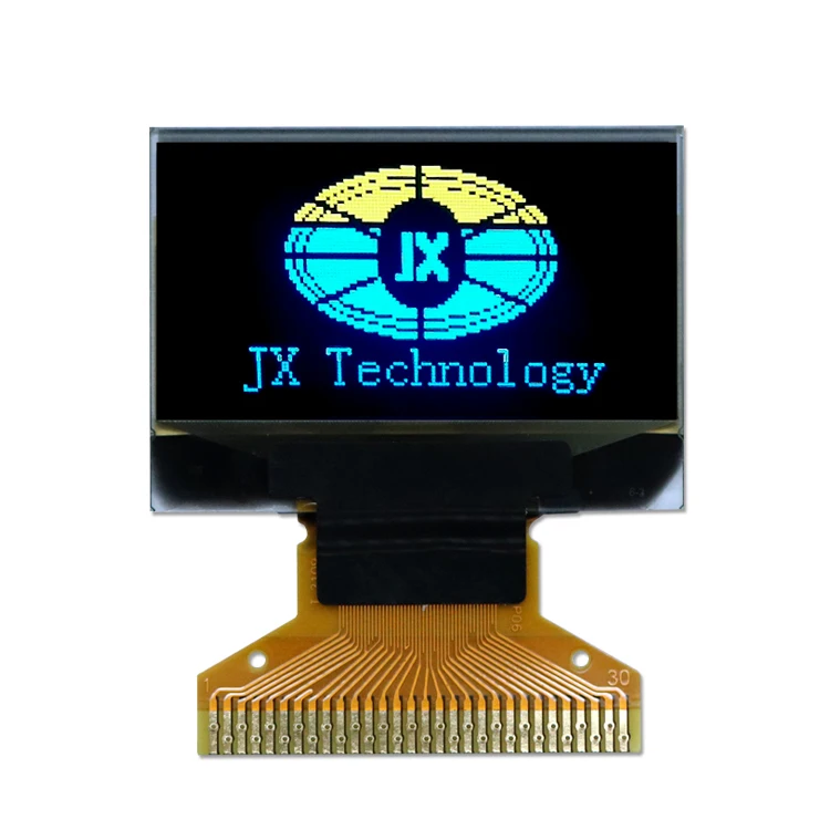 0,96 дюймовый дисплей oled i2c двухцветная желтая и синяя печатная плата 128X