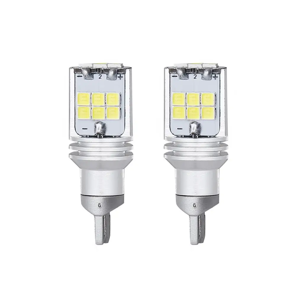 
T15 T16 921 LED bulbs backup reverse light extremely bright with high power 3030SMD 