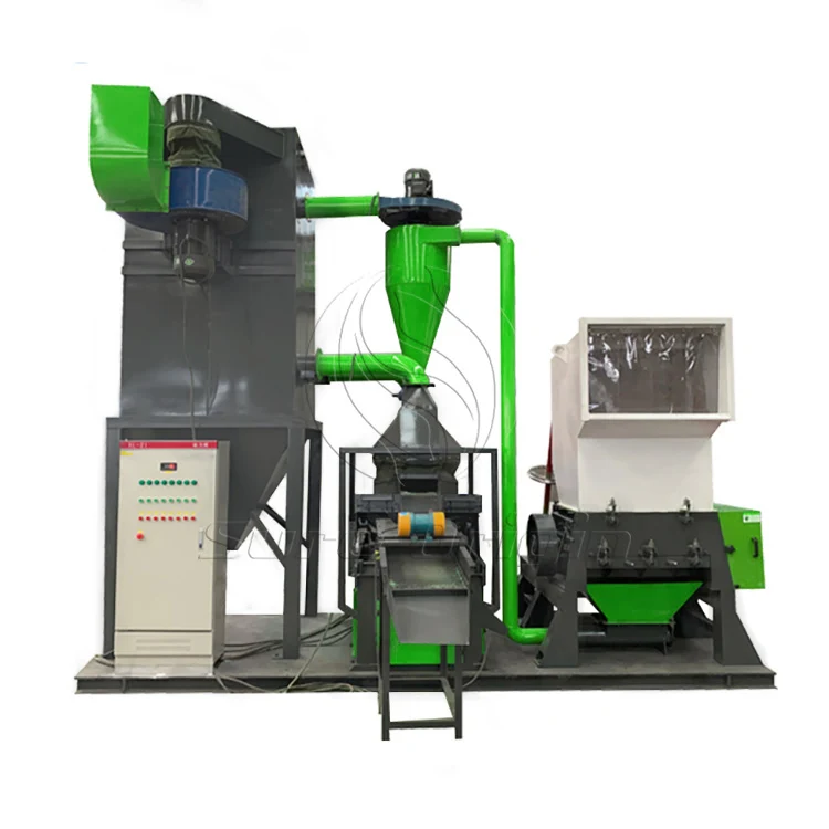 NEW Fully Automatic Scrap Copper Wire Granulator Machine Waste Cable Plastic Separator Automatic Copper Cable Recycling Machine
